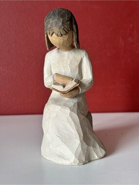 👛(ANY 2/$25) WILLOW TREE Figurine Wisdom